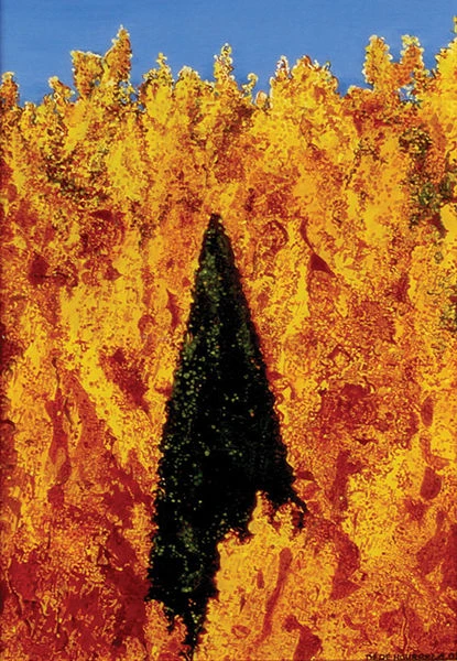 Artwork accompanying A Cantata for a Unique Cypress