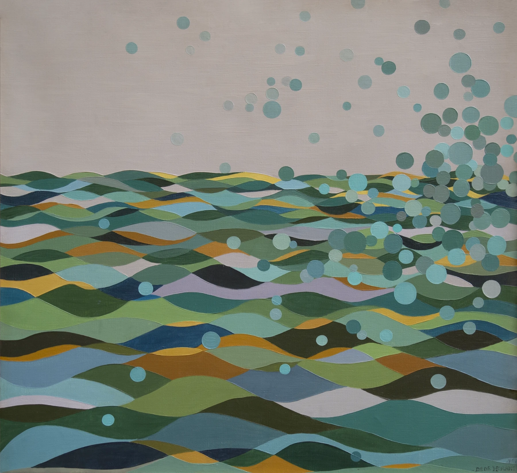 The Sea (Debussy), a painting by Dédé Hourani