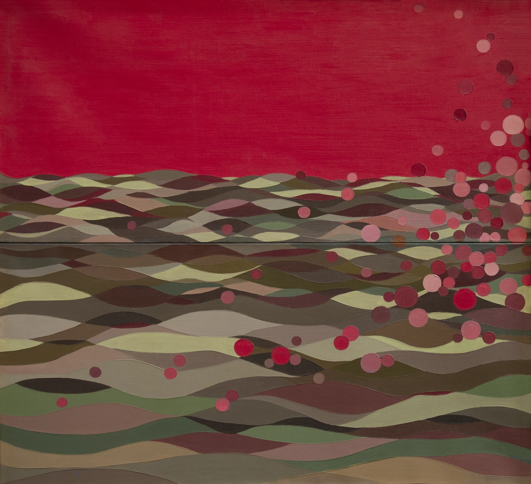 Crimson Sea by Dédé Hourani